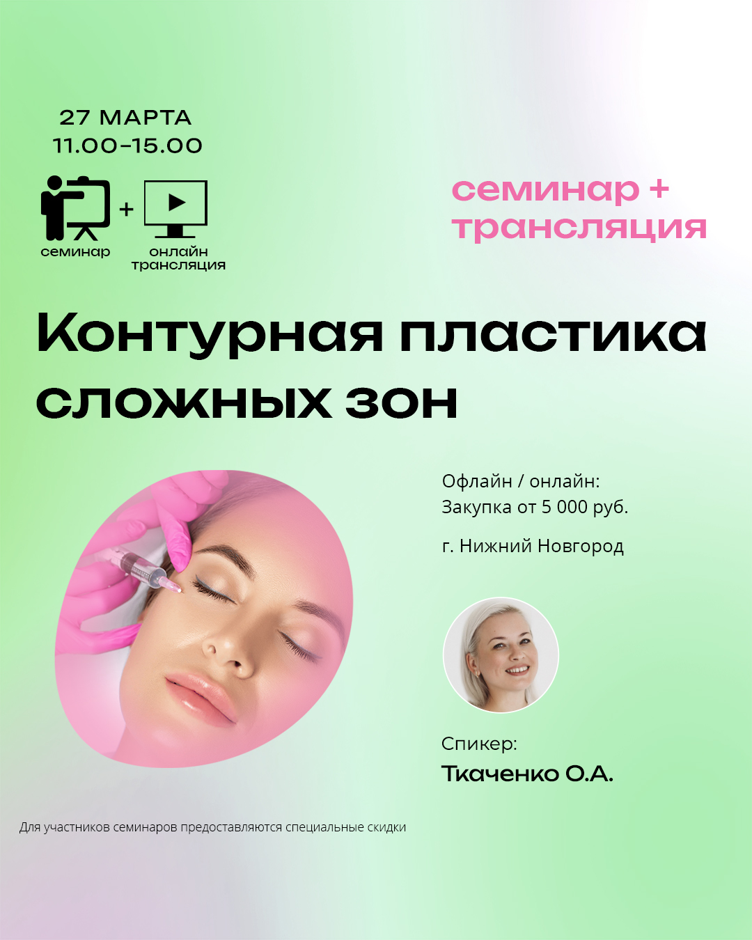 Контурная пластика сложных зон